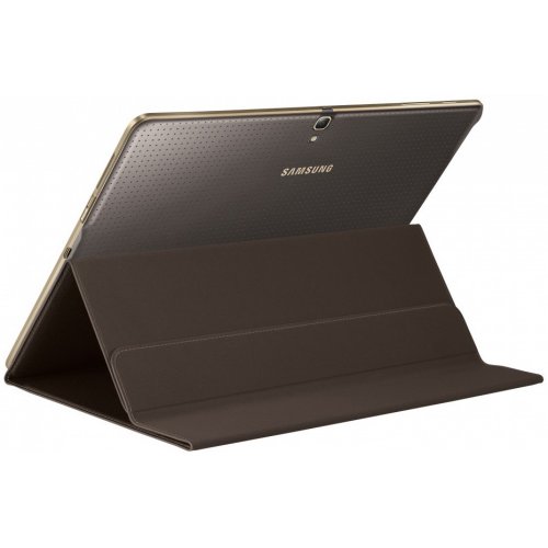 Чехол Samsung Book Cover для Galaxy Tab S 10.5 EF-BT800BSEGRU Bronze Titanium купити в Україні | Telemart фото