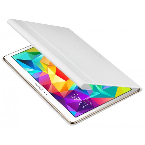 Чехол Samsung Book Cover для Galaxy Tab S 10.5 EF-BT800BWEGRU Dazzling White купити в Україні | Telemart фото