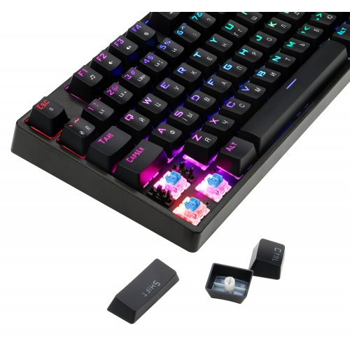 Photo Keyboard 1stPlayer DK5.0 RGB Outemu Blue (DK5.0-BL) Black