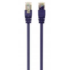 Патч-корд Cablexpert FTP, RJ45, Cat6 0.25m 50u (PP6-0.25M/V) Violet