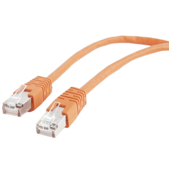 Патч-корд Cablexpert FTP, RJ45, Cat5e 0.5m 50u (PP22-0.5M/O) Orange