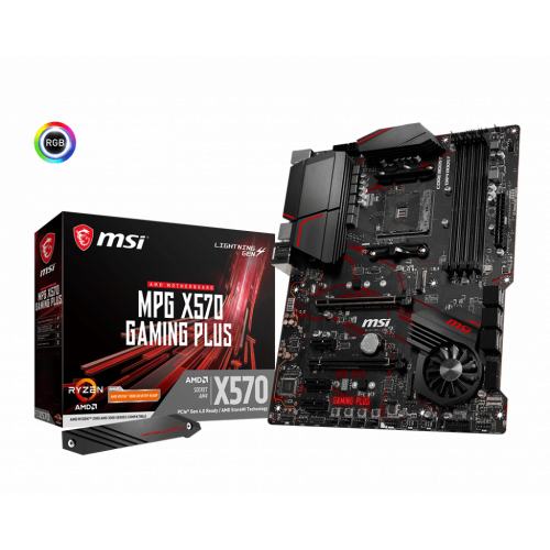 Фото Уценка материнская плата MSI MPG X570 GAMING PLUS (sAM4, AMD X570) (Повреждения, 279869)