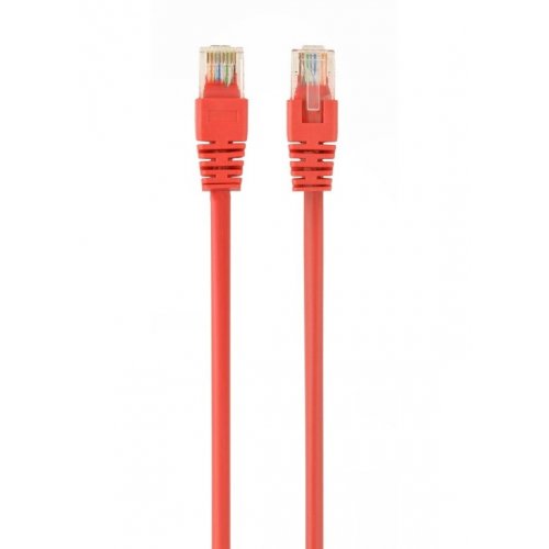 Купити Патч-корд Cablexpert UTP, RJ45, Cat6 2m (PP6U-2M/R) Red - ціна в Києві, Львові, Вінниці, Хмельницькому, Франківську, Україні | інтернет-магазин TELEMART.UA фото