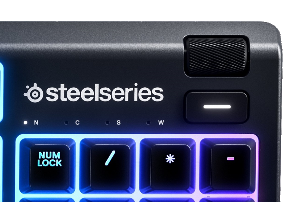 Клавіатура SteelSeries Apex 3 WhisperQuiet Switches (64805) Black