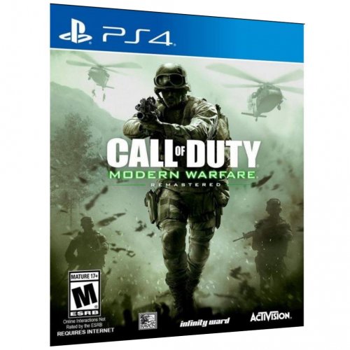 noname Call of Duty: Modern Warfare. Remastered 2017 (PS4) Blu-ray (88074RU)