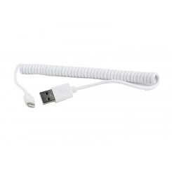 Переходник Cablexpert USB 2.0 to Lightning 1.5m (CC-LMAM-1.5M-W) White