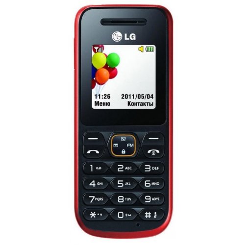 Купить Мобильный телефон LG A100 Red - цена в Харькове, Киеве, Днепре, Одессе
в интернет-магазине Telemart фото