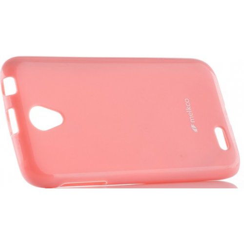 Чохол Чехол Melkco Poly Jacket TPU для Lenovo A859 Pink купити в Україні | Telemart фото