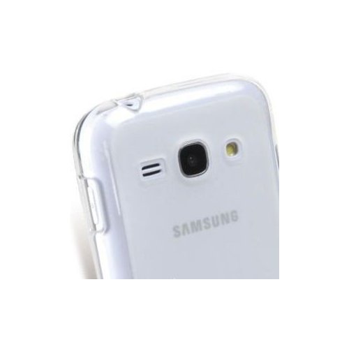 Чохол Чехол Melkco Poly Jacket TPU для Samsung Galaxy Ace 3 S7272 Transparent купити в Україні | Telemart фото
