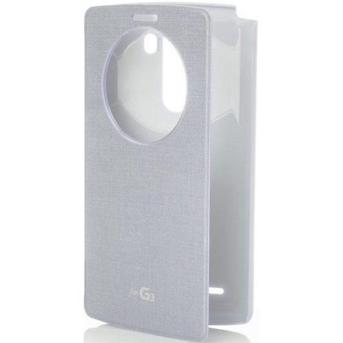 Чохол Чехол VOIA LG G3 D855 Flip Case Silver купити в Україні: Київ, Львів, Хмельницький, Тернопіль, Івано-Франківськ | Низька ціна, відгуки, характеристики від TELEMART фото