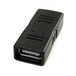 Переходник Cablexpert USB 2.0 AF-AF (A-USB2-AMFF) Black