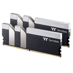 Фото ОЗУ Thermaltake DDR4 16GB (2x8GB) 3200Mhz TOUGHRAM (R017D408GX2-3200C16A) Black