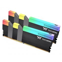 Фото ОЗУ Thermaltake DDR4 16GB (2x8GB) 3200Mhz TOUGHRAM RGB (R009D408GX2-3200C16A) Black
