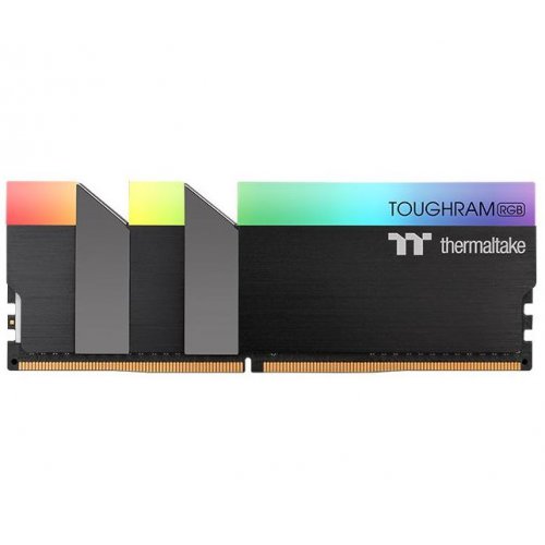 Продать ОЗУ Thermaltake DDR4 16GB (2x8GB) 3200Mhz TOUGHRAM RGB (R009D408GX2-3200C16A) Black по Trade-In интернет-магазине Телемарт - Киев, Днепр, Украина фото