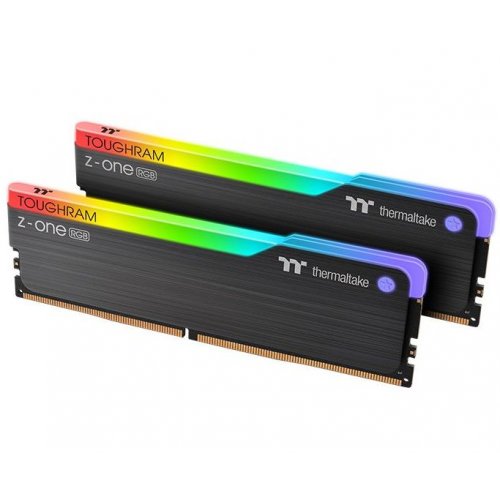 Фото ОЗП Thermaltake DDR4 16GB (2x8GB) 3200Mhz TOUGHRAM Z-ONE RGB (R019D408GX2-3200C16A) Black