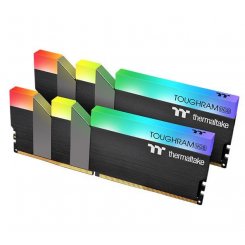 Фото ОЗУ Thermaltake DDR4 16GB (2x8GB) 3600Mhz TOUGHRAM RGB (R009D408GX2-3600C18B) Black