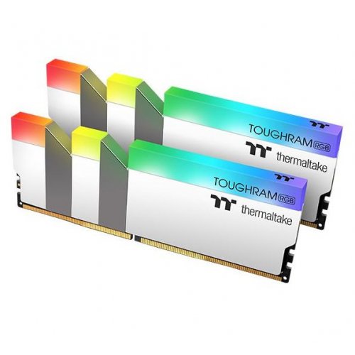Продать ОЗУ Thermaltake DDR4 16GB (2x8GB) 4400Mhz TOUGHRAM RGB (R022D408GX2-4400C19A) White по Trade-In интернет-магазине Телемарт - Киев, Днепр, Украина фото