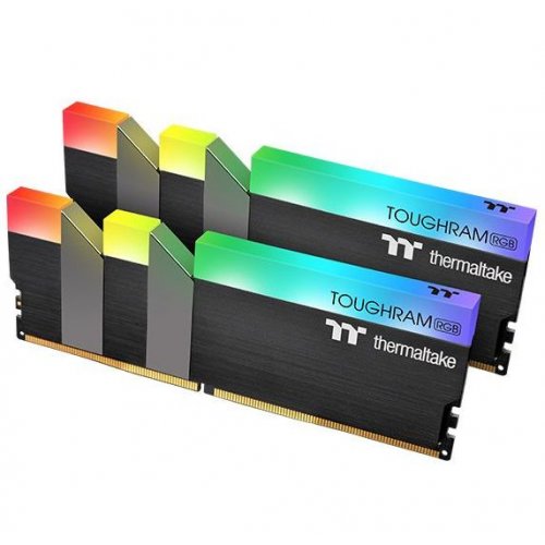 Продати ОЗП Thermaltake DDR4 16GB (2x8GB) 4600Mhz TOUGHRAM RGB (R009D408GX2-4600C19A) Black за Trade-In у інтернет-магазині Телемарт - Київ, Дніпро, Україна фото