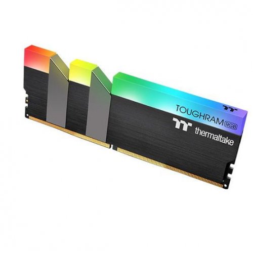 Фото ОЗУ Thermaltake DDR4 16GB (2x8GB) 4600Mhz TOUGHRAM RGB (R009D408GX2-4600C19A) Black