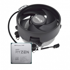 Фото AMD Ryzen 3 3100 3.6(3.9)GHz 16MB sAM4 Multipack (100-100000284MPK)