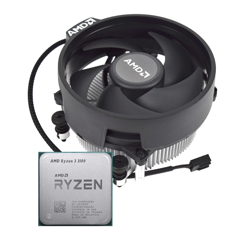 Photo CPU AMD Ryzen 3 3100 3.6(3.9)GHz 16MB sAM4 Multipack (100-100000284MPK)