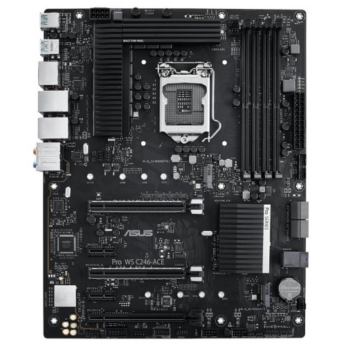Продати Материнська плата Asus Pro WS C246-ACE (s1151-v2, Intel C246) за Trade-In у інтернет-магазині Телемарт - Київ, Дніпро, Україна фото