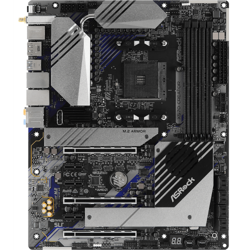 Продать Материнская плата AsRock X570 Creator (sAM4, AMD X570) по Trade-In интернет-магазине Телемарт - Киев, Днепр, Украина фото