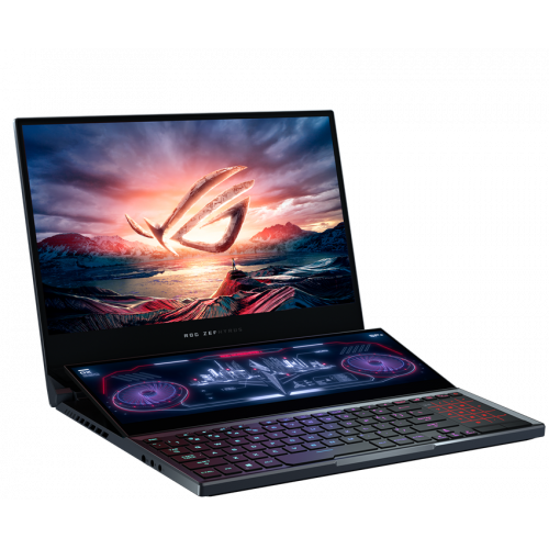 Продати Ноутбук Asus ROG Zephyrus Duo 15 GX550LWS-HF101T (90NR02Y1-M01860) Gunmetal Grey за Trade-In у інтернет-магазині Телемарт - Київ, Дніпро, Україна фото