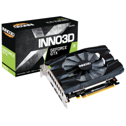 Відеокарта Inno3D GeForce GTX 1650 Compact V2 4096MB (N16501-04D6-1720VA29)