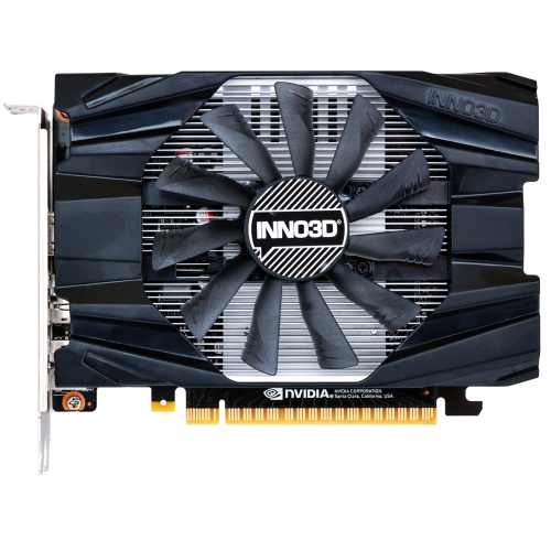 Фото Відеокарта Inno3D GeForce GTX 1650 Compact V2 4096MB (N16501-04D6-1720VA29)