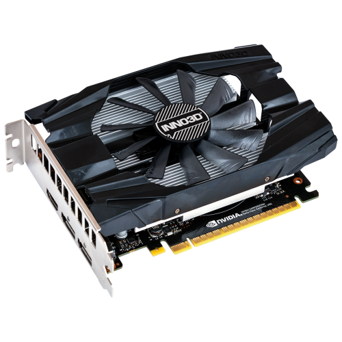 Фото Відеокарта Inno3D GeForce GTX 1650 Compact V2 4096MB (N16501-04D6-1720VA29)