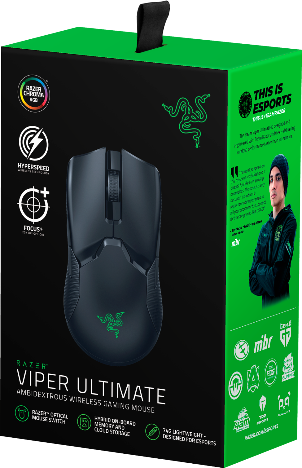 Мышка Razer Viper Ultimate Wireless Lite (RZ01-03050200-R3G1) Black ...