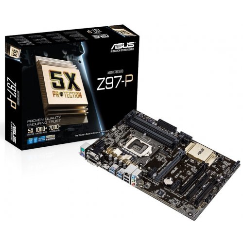 Продать Материнская плата Asus Z97-P (s1150, Intel Z97) по Trade-In интернет-магазине Телемарт - Киев, Днепр, Украина фото