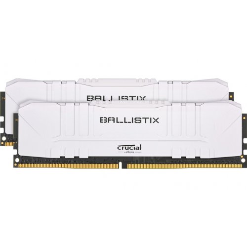 Photo RAM Crucial DDR4 64GB (2x32GB) 3200Mhz Ballistix White (BL2K32G32C16U4W)