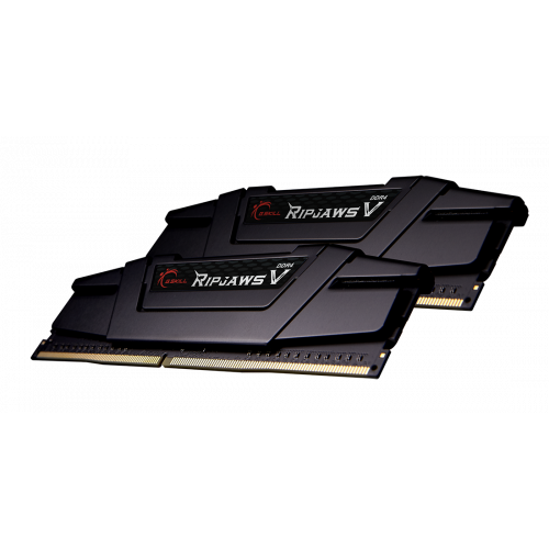 Photo RAM G.Skill DDR4 16GB (2x8GB) 3600Mhz Ripjaws V Black (F4-3600C18D-16GVK)