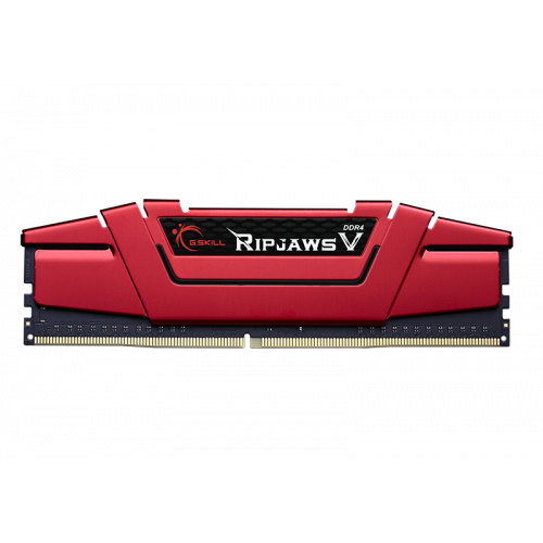 Photo RAM G.Skill DDR4 32GB (2x16GB) 2666Mhz Ripjaws V Red (F4-2666C19D-32GVR)