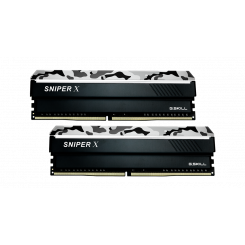 Фото G.Skill DDR4 16GB (2x8GB) 3200Mhz Sniper X Urban Camo (F4-3200C16D-16GSXWB)