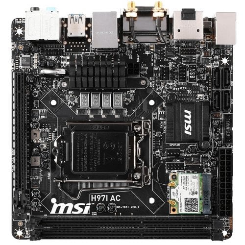 Продати Материнська плата MSI H97I AC (s1150, Intel H97) за Trade-In у інтернет-магазині Телемарт - Київ, Дніпро, Україна фото