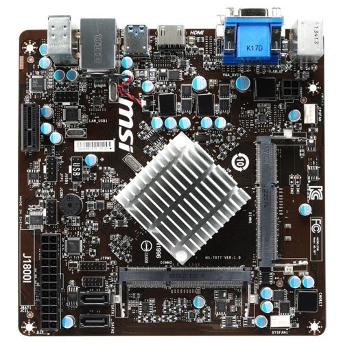 Продать Материнская плата MSI J1800I (Intel J1800) по Trade-In интернет-магазине Телемарт - Киев, Днепр, Украина фото
