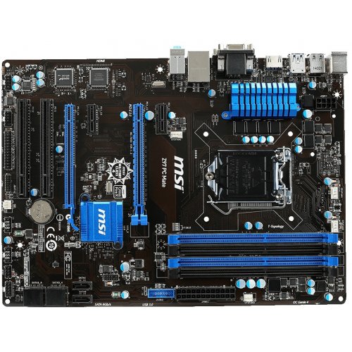 Продать Материнская плата MSI Z97 PC Mate (s1150, Intel Z97) по Trade-In интернет-магазине Телемарт - Киев, Днепр, Украина фото