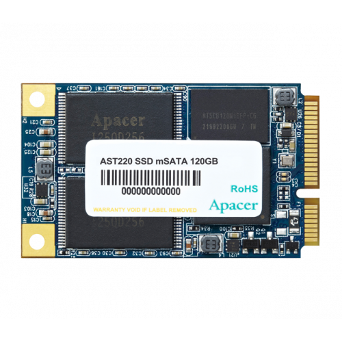 Продати SSD-диск Apacer AST220 3D NAND TLC 120GB mSATA (AP120GAST220-1) за Trade-In у інтернет-магазині Телемарт - Київ, Дніпро, Україна фото