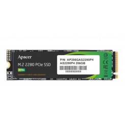 SSD-диск Apacer AS2280P4 3D NAND TLC 256GB M.2 (2280 PCI-E) NVMe x4 (AP256GAS2280P4-1)