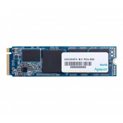 Фото SSD-диск Apacer AS2280P4 3D NAND TLC 256GB M.2 (2280 PCI-E) NVMe x4 (AP256GAS2280P4-1)