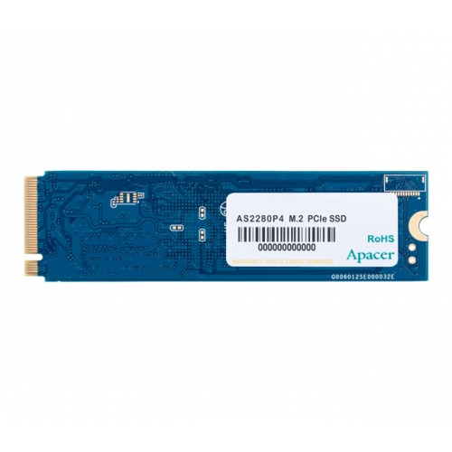 Купить SSD-диск Apacer AS2280P4 3D NAND TLC 512GB M.2 (2280 PCI-E) NVMe x4 (AP512GAS2280P4-1) с проверкой совместимости: обзор, характеристики, цена в Киеве, Днепре, Одессе, Харькове, Украине | интернет-магазин TELEMART.UA фото