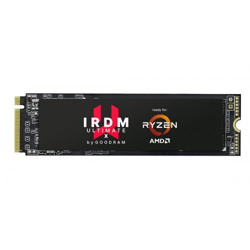 Фото SSD-диск GoodRAM IRDM Ultimate X 3D NAND TLC 500GB M.2 (2280 PCI-E) NVMe x4 (IRX-SSDPR-P44X-500-80)