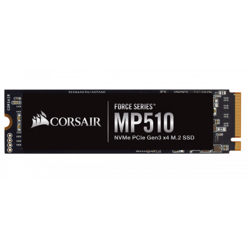 Photo SSD Drive Corsair Force MP510 3D TLC NAND 960GB M.2 (2280 PCI-E) NVMe x4 (CSSD-F960GBMP510B)