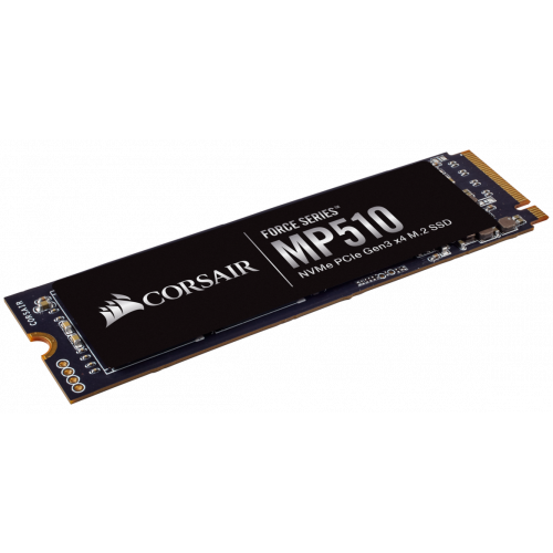 Фото SSD-диск Corsair Force MP510 3D TLC NAND 960GB M.2 (2280 PCI-E) NVMe x4 (CSSD-F960GBMP510B)