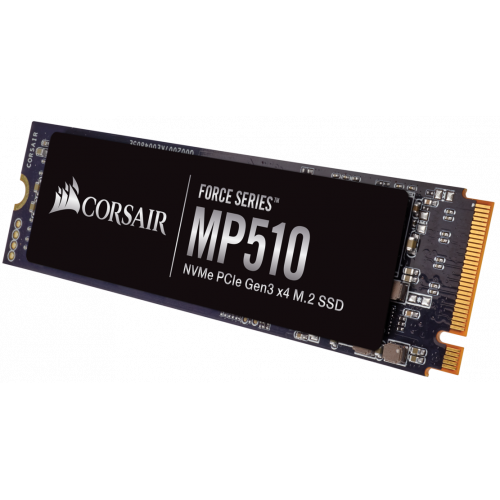 Фото SSD-диск Corsair Force MP510 3D TLC NAND 480GB M.2 (2280 PCI-E) NVMe x4 (CSSD-F480GBMP510B)