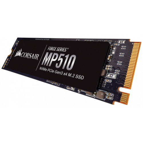 Photo SSD Drive Corsair Force MP510 3D TLC NAND 480GB M.2 (2280 PCI-E) NVMe x4 (CSSD-F480GBMP510B)
