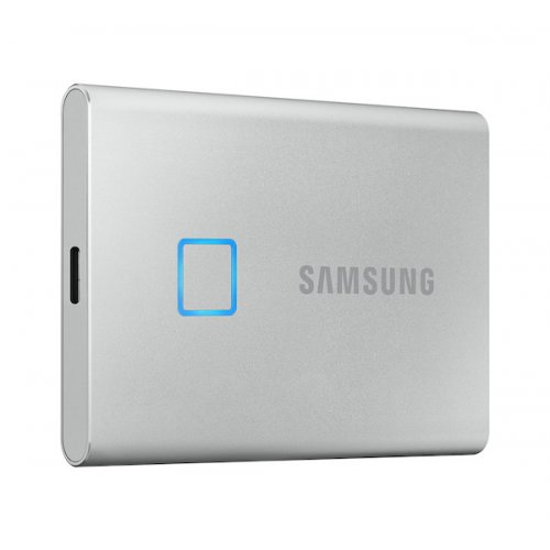 Продать SSD-диск Samsung T7 Touch 1TB USB 3.2 (MU-PC1T0S/WW) Silver по Trade-In интернет-магазине Телемарт - Киев, Днепр, Украина фото
